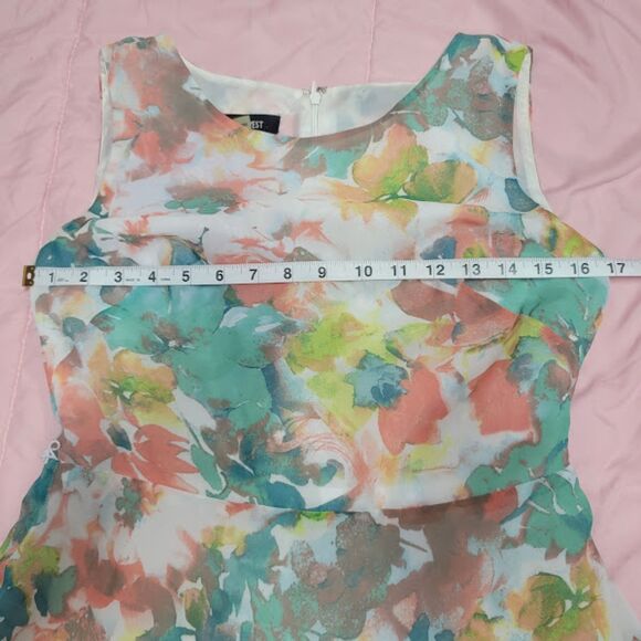 Nine West Size 4 Floral Dress - Picture 4 of 8